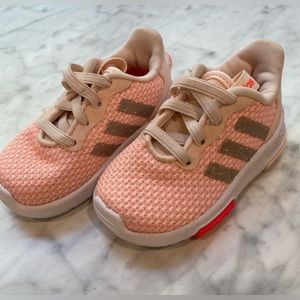 Pink Adidas Toddler size 4